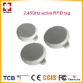 Button shape 2.45GHz Active RFID TAG